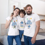 Tricouri personalizate pentru familie cu Strumfi
