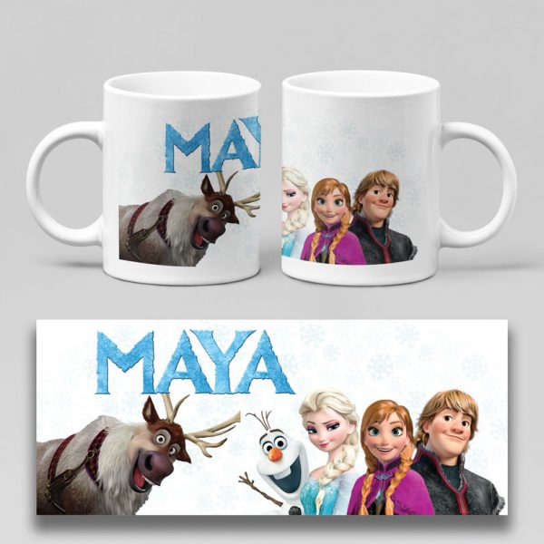 Cană personalizată cu Frozen, disponibilă în 6 variante Cană personalizată cu Frozen, disponibilă în 6 variante