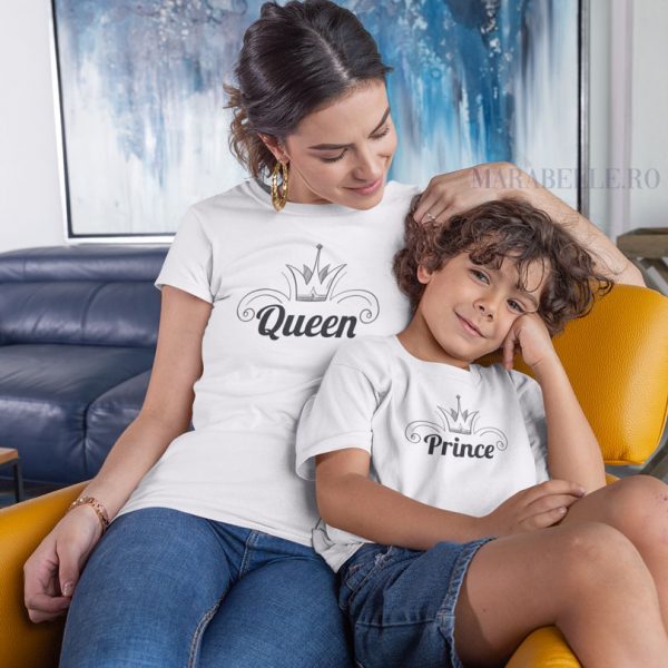 Set de 3 tricouri King, Queen And Prince Set de 3 tricouri King, Queen And Prince