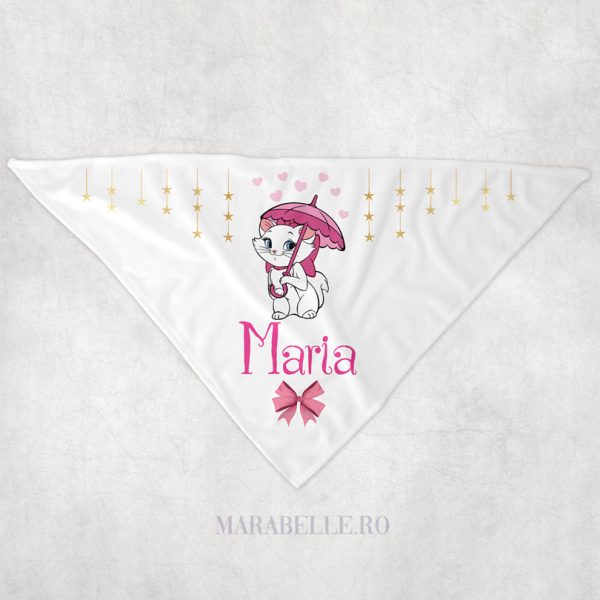 Eşarfă personalizată cu Marie, pentru bebeluşi Eşarfă personalizată cu Marie, pentru bebeluşi