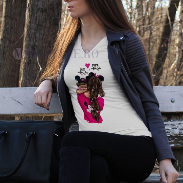 Tricou Mama Mouse din colecţia Super Mama Tricou Mama Mouse din colecţia Super Mama