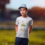 Tricou personalizat cu animăluţe Safari