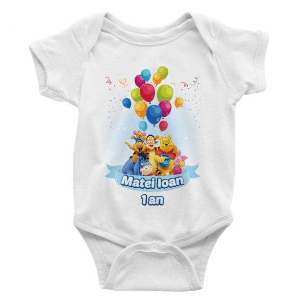 Body personalizat cu Winnie the Pooh Body personalizat cu Winnie the Pooh