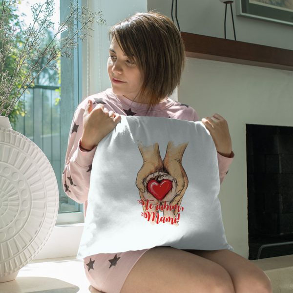 Pernă cadou pentru ziua Mamei, personalizată Pernă cadou pentru ziua Mamei, personalizată