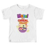 Tricouri pentru copii Is A Cereal Killer, personalizate cu nume