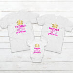 Tricouri aniversare Little Princess Roial, pentru fetiţe