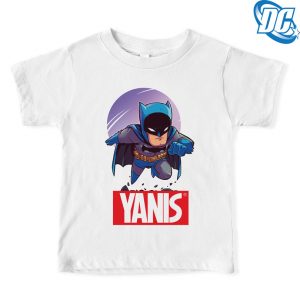 Tricou Batman pentru copii personalizat cu nume, Marvel, DC Comics
