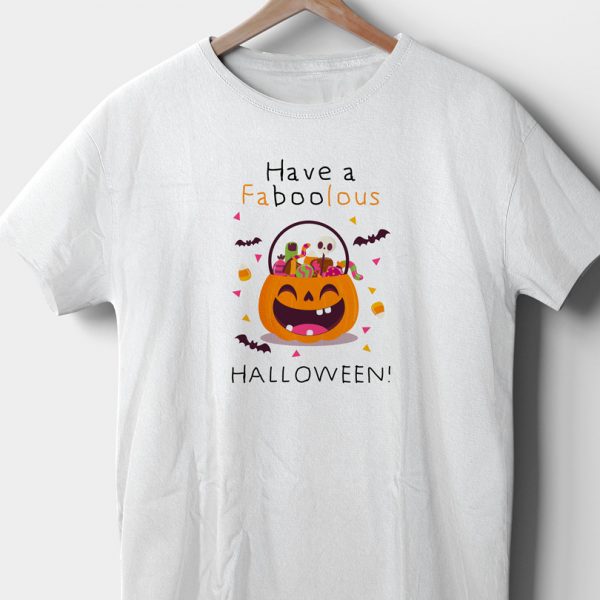 Tricou Amuzant Halloween - Have a Faboolous Halloween