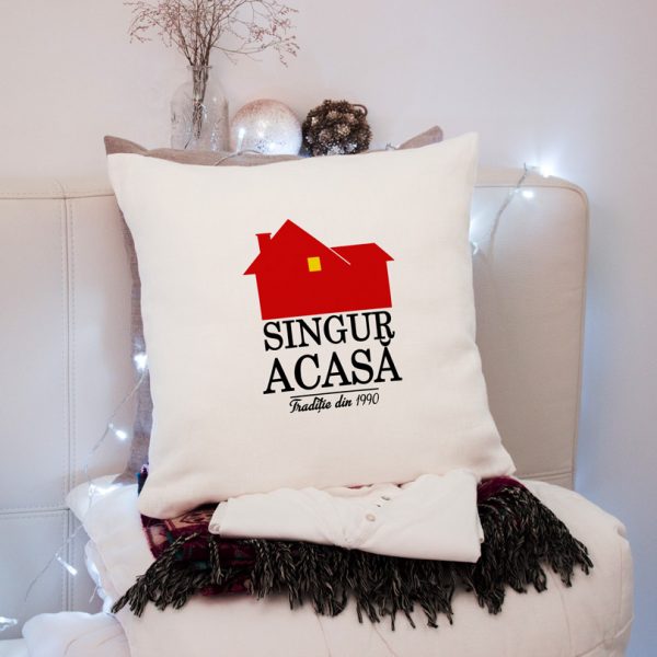 Pernă Singur Acasă, Home Alone, Tradiţie din 1990 Pernă Singur Acasă, Home Alone, Tradiţie din 1990