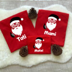 Set de tricouri cu Moş Crăciun, Cool Santa, cu mânecă lungă