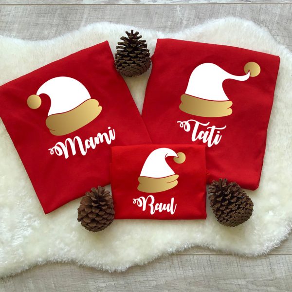 Tricouri cu Moşu', Santa's Hat, mânecă lungă Tricouri cu Moşu', Santa's Hat, mânecă lungă