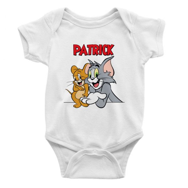 Body Tom şi Jerry personalizat cu nume Body Tom şi Jerry personalizat cu nume