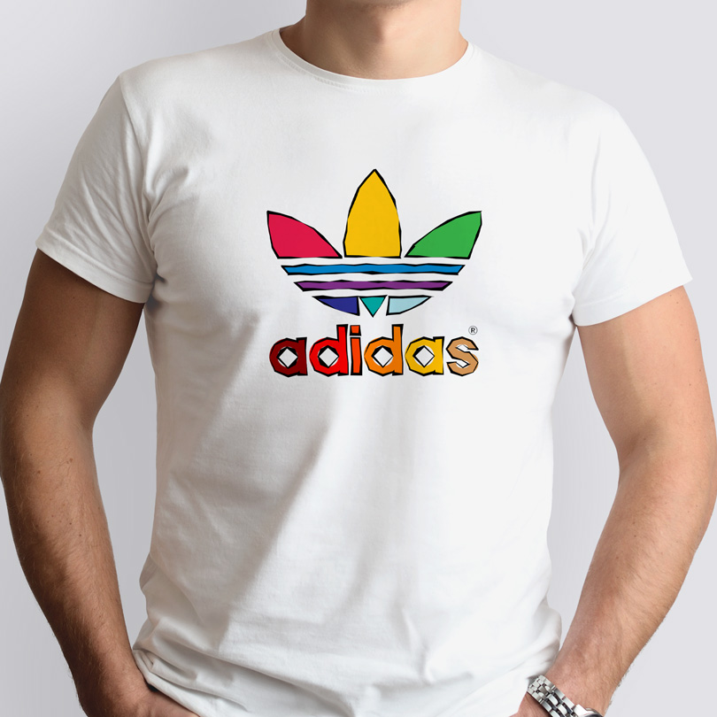 Required Landmark Settlers Tricou Adidas multicolor ⋆ Marabelle.ro